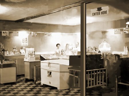 Thunder Bay Drive-In Theatre - Inside Concession Courtesy Dave Rouleau (newer photo)